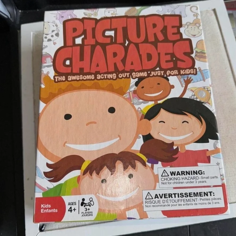 Picture Charades Game for Kids • Family Game Night • Sleepover